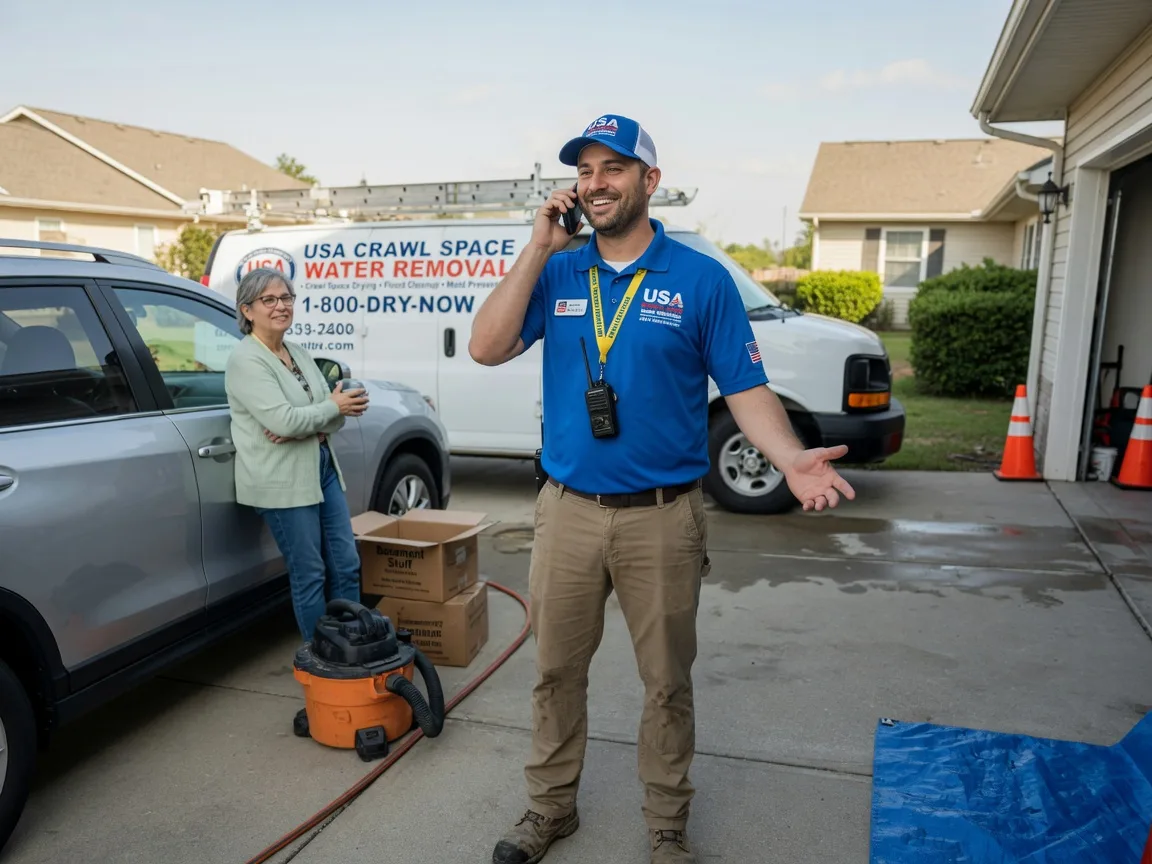 Crawl Space Water Removal Cabot, AR FAQs